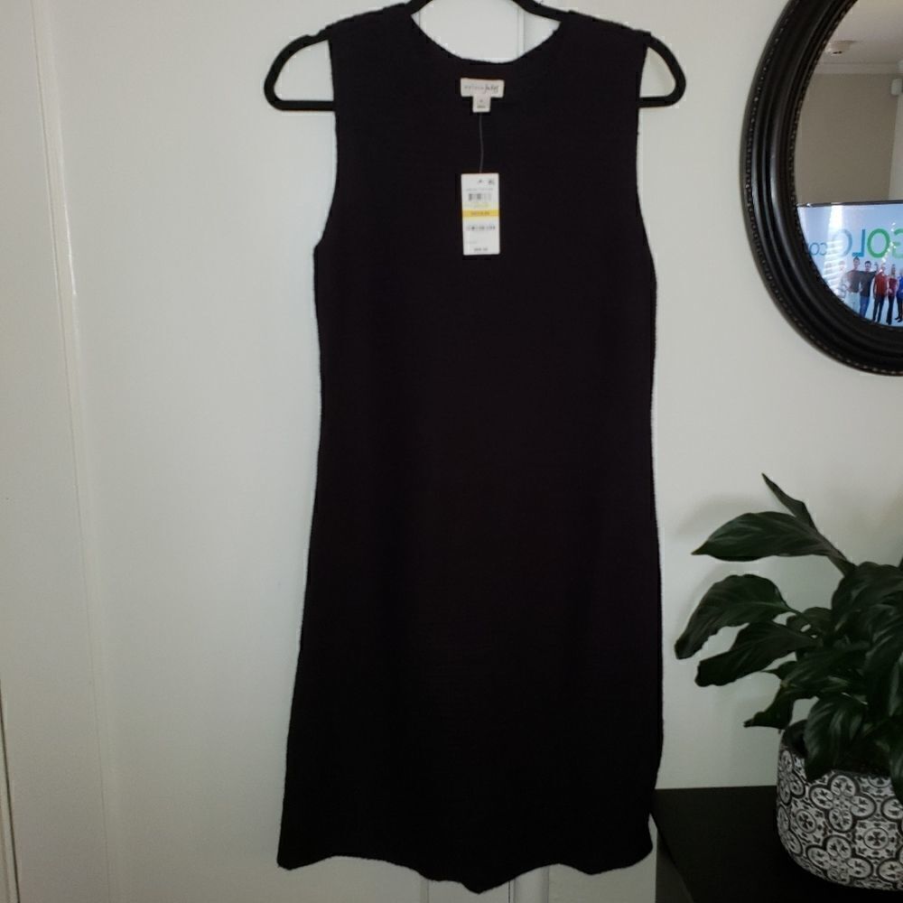Maison Jules Sleeveless Knit Sweater Dress